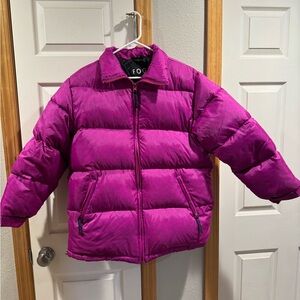London Fog Women's Puffer Jacket - Bold Magenta